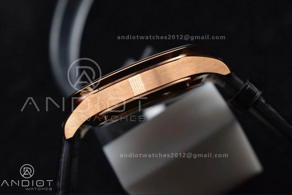 Portuguese Chrono IW371482 ZF 1:1 Best Edition on Black Leather Strap A7750 (Same Thickness as Genuine)