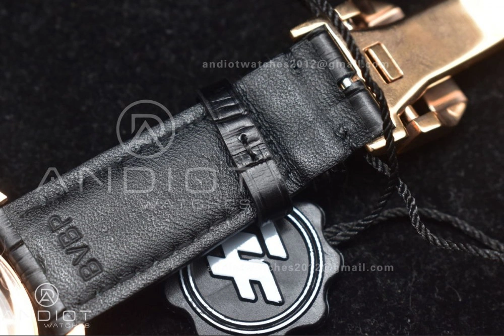 Portuguese Chrono IW371482 ZF 1:1 Best Edition on Black Leather Strap A7750 (Same Thickness as Genuine)