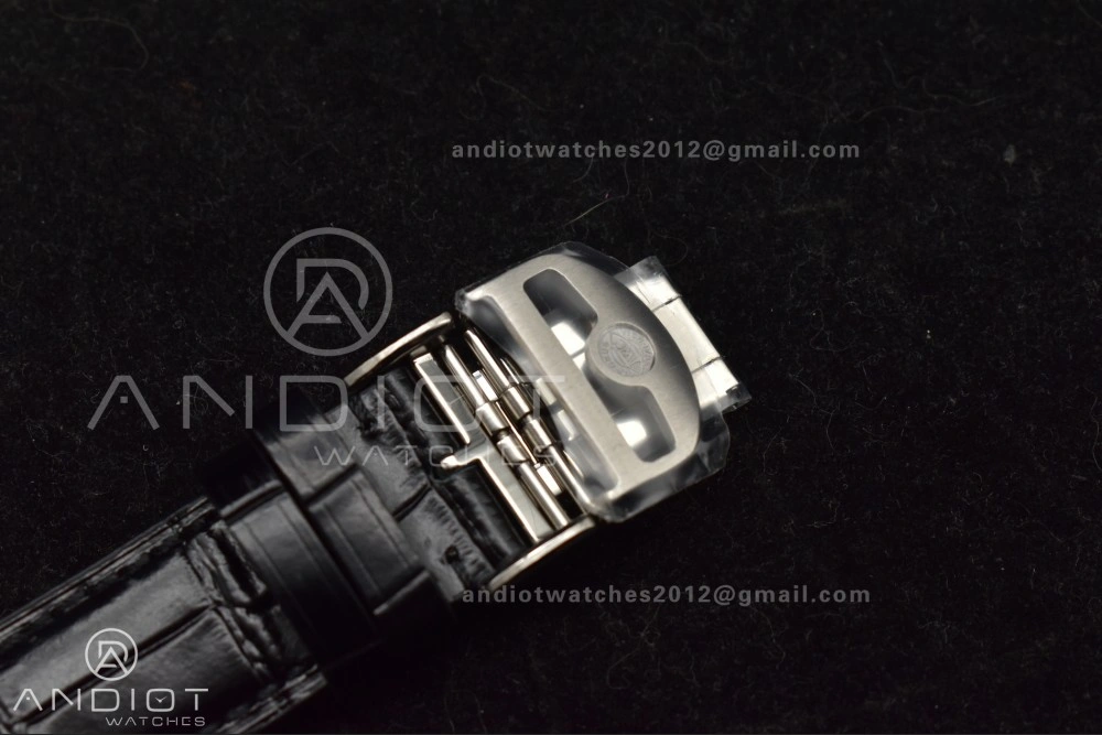 Portuguese Chrono IW3716 ZF 1:1 Best Edition Red Dial on Black Leather Strap A7750