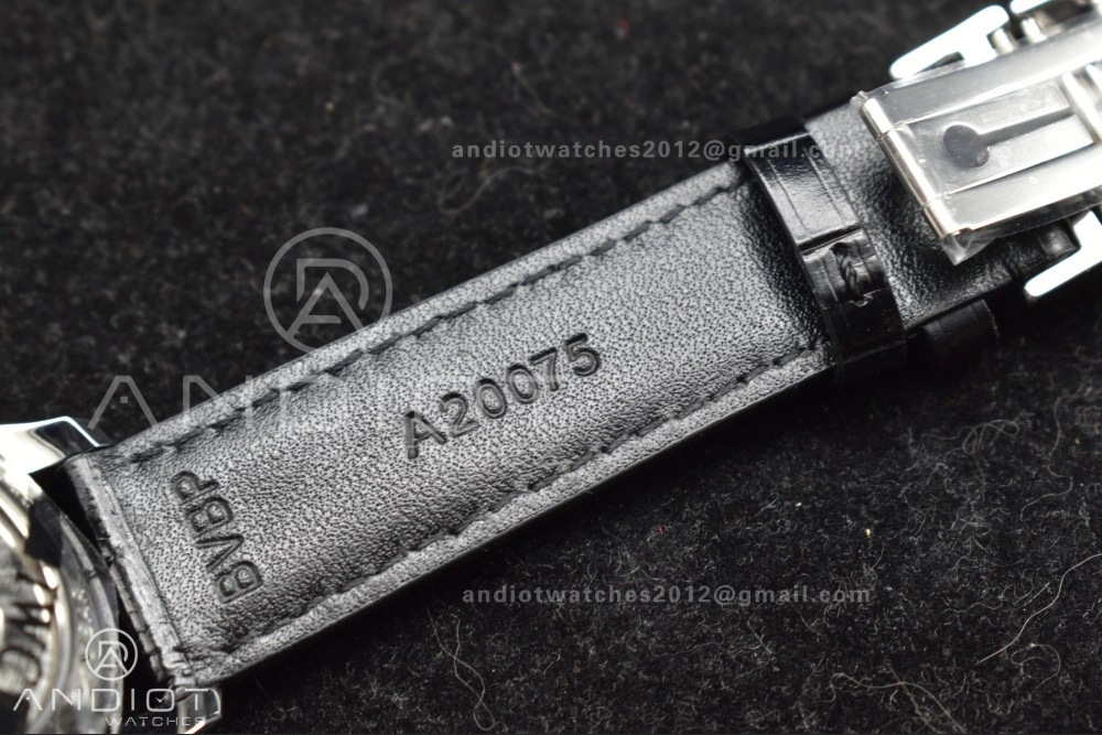 Portuguese Chrono IW3716 ZF 1:1 Best Edition Red Dial on Black Leather Strap A7750