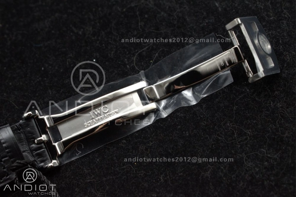 Portuguese Real PR IW500714 ZF 1:1 Best Edition Red Dial on Black Leather Strap A52010 V4