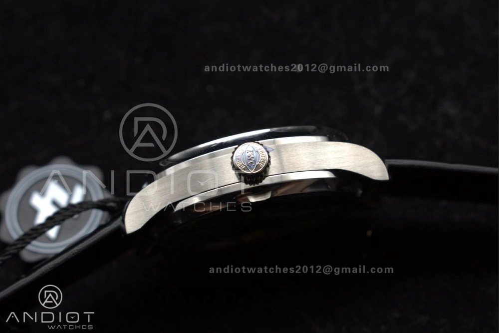 Portuguese Real PR IW500714 ZF 1:1 Best Edition Red Dial on Black Leather Strap A52010 V4