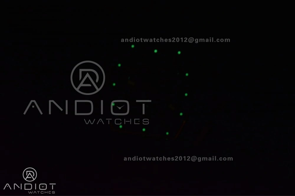 RM011 RG Chrono KVF 1:1 Best Edition Crystal Dial Black on Black Rubber Strap A7750 V3