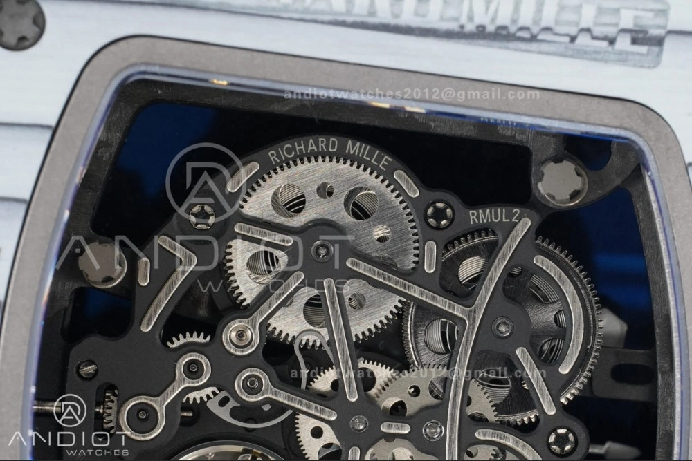 RM061 White Ceramic APSF 1:1 Best Edition on White Rubber Strap RMUL2 Super Clone