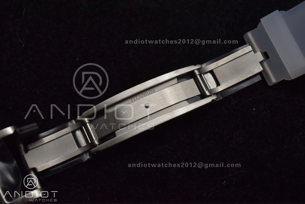 RM56-02 Transparent Tourbillon RMF Best Edition Skeleton White Dial on Transparent Rubber Strap