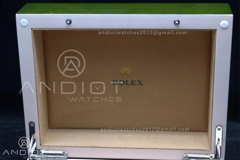 Rolex Wood Green Top End Box