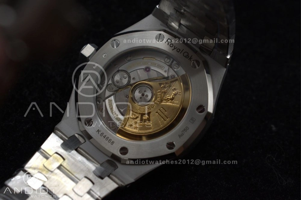 Royal Oak 37mm 15454 Frosted SS APSF 1:1 Best Edition White Textured Dial On SS Bracelet SA3120 Super Clone