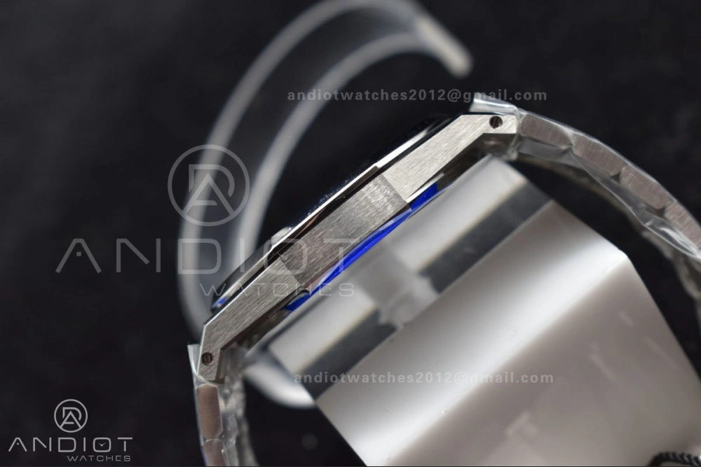 Royal Oak 39mm 15202 SS ZF 1:1 Best Edition Blue Textured Dial on SS Bracelet A2121