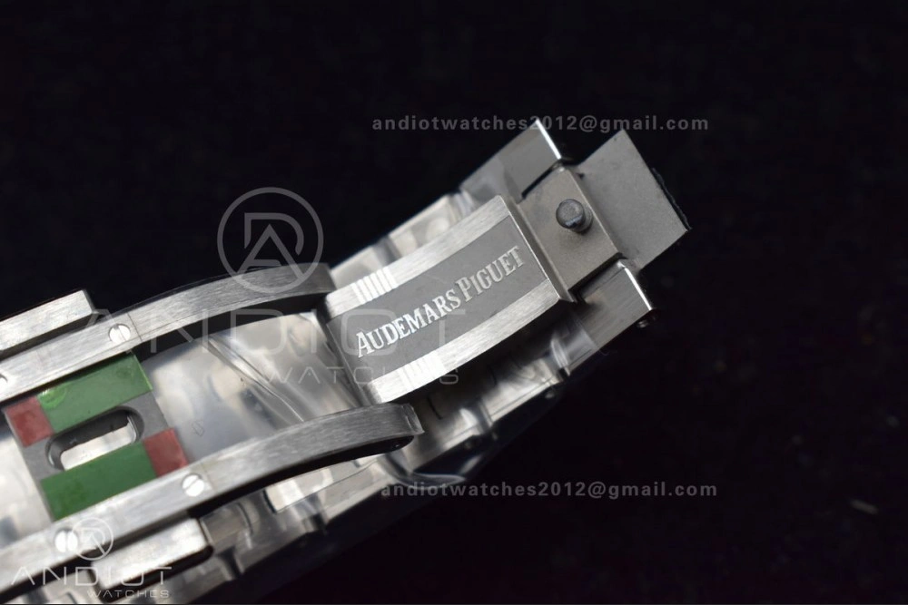 Royal Oak 39mm 15202 SS ZF 1:1 Best Edition Blue Textured Dial on SS Bracelet A2121