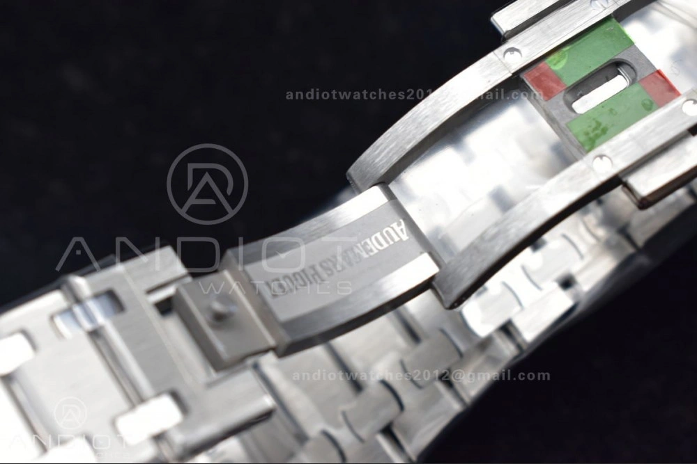 Royal Oak 39mm 15202 SS ZF 1:1 Best Edition Blue Textured Dial on SS Bracelet A2121