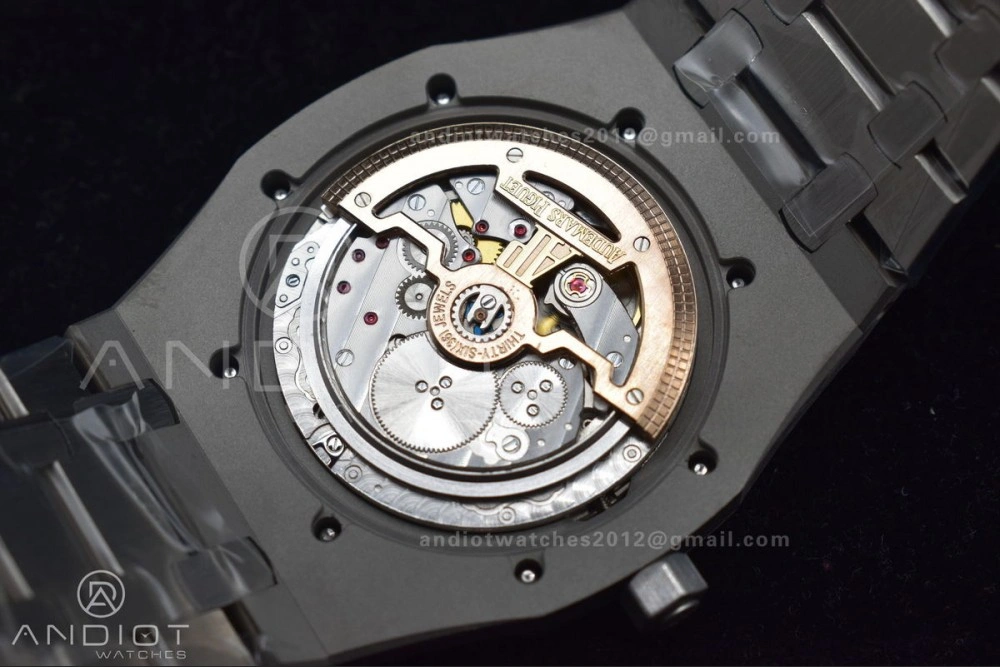 Royal Oak 39mm 15202 SS ZF 1:1 Best Edition Blue Textured Dial on SS Bracelet A2121