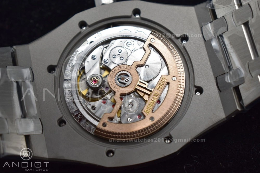 Royal Oak 39mm 15202 SS ZF 1:1 Best Edition Blue Textured Dial on SS Bracelet A2121