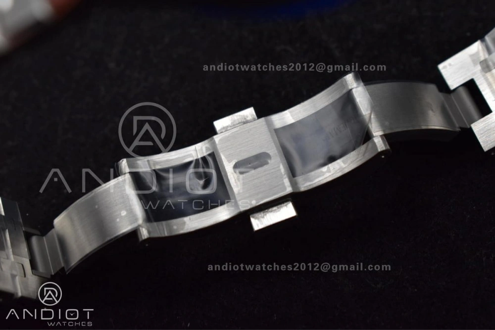 Royal Oak 41mm 15400 SS ZF 1:1 Best Edition Black Textured Dial on SS Bracelet A3120