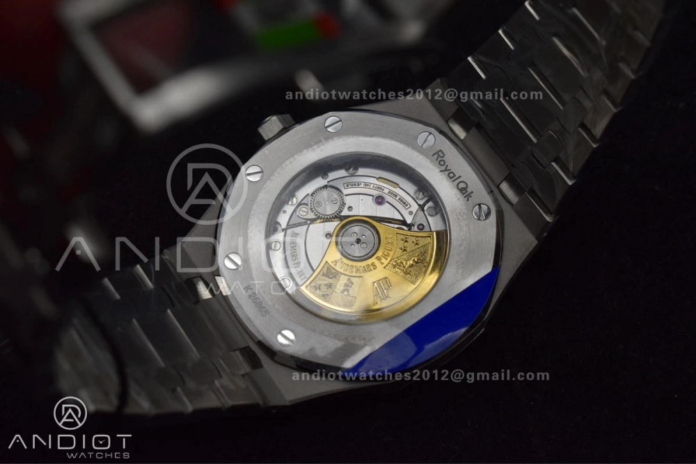 Royal Oak 41mm 15400 SS ZF 1:1 Best Edition Black Textured Dial on SS Bracelet A3120