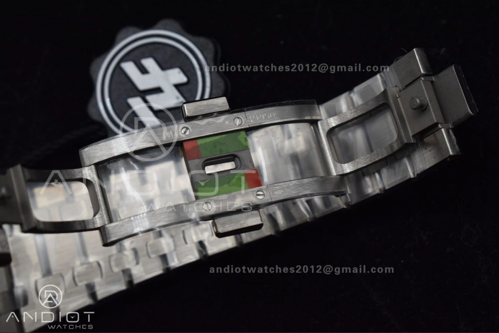 Royal Oak 41mm 15400 SS ZF 1:1 Best Edition Frosted Case Blue Textured Dial on SS Bracelet A3120