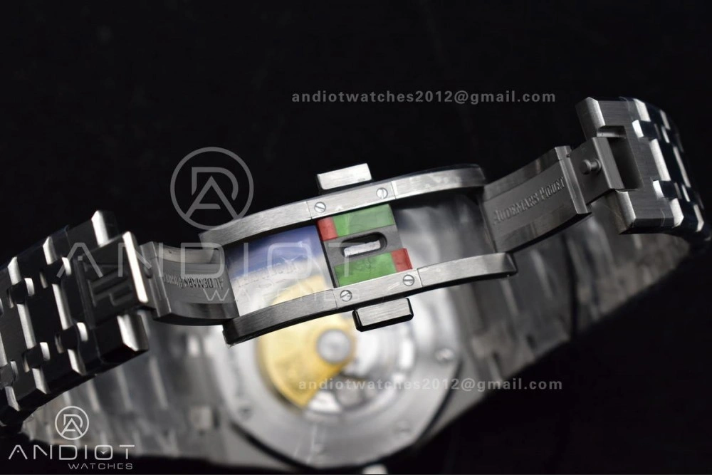 Royal Oak 41mm 15400 SS ZF 1:1 Best Edition White Textured Dial on SS Bracelet A3120