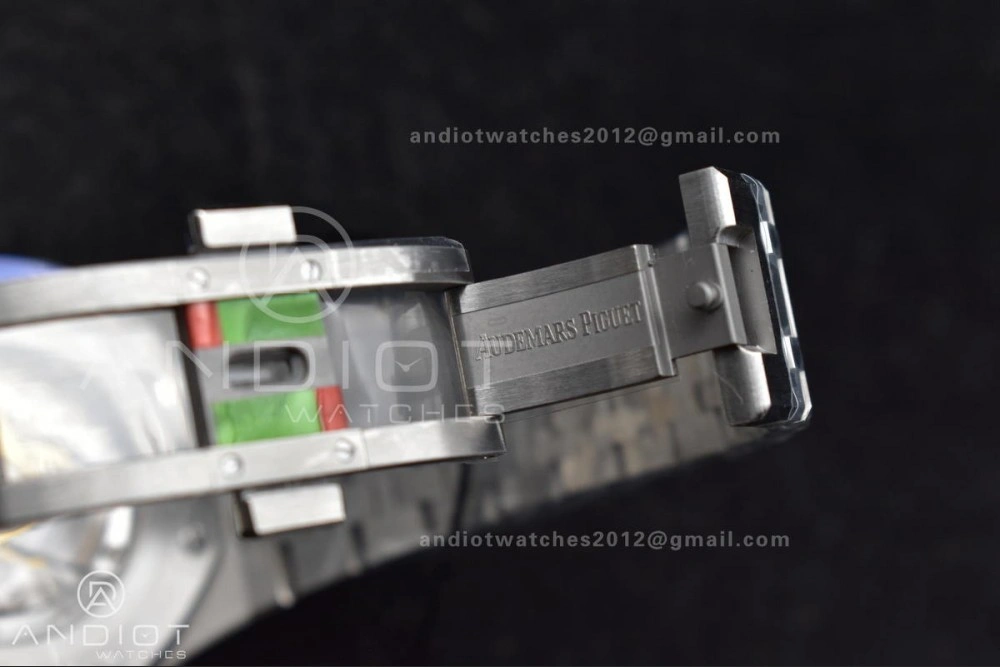 Royal Oak 41mm 15400 SS ZF 1:1 Best Edition White Textured Dial on SS Bracelet A3120