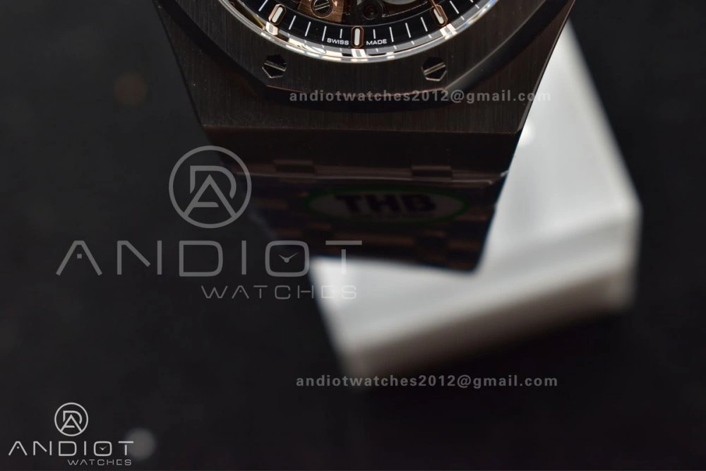 Royal Oak 41mm Open worked 15407 SS THBF 1:1 Best Edition on SS Bracelet SA3132