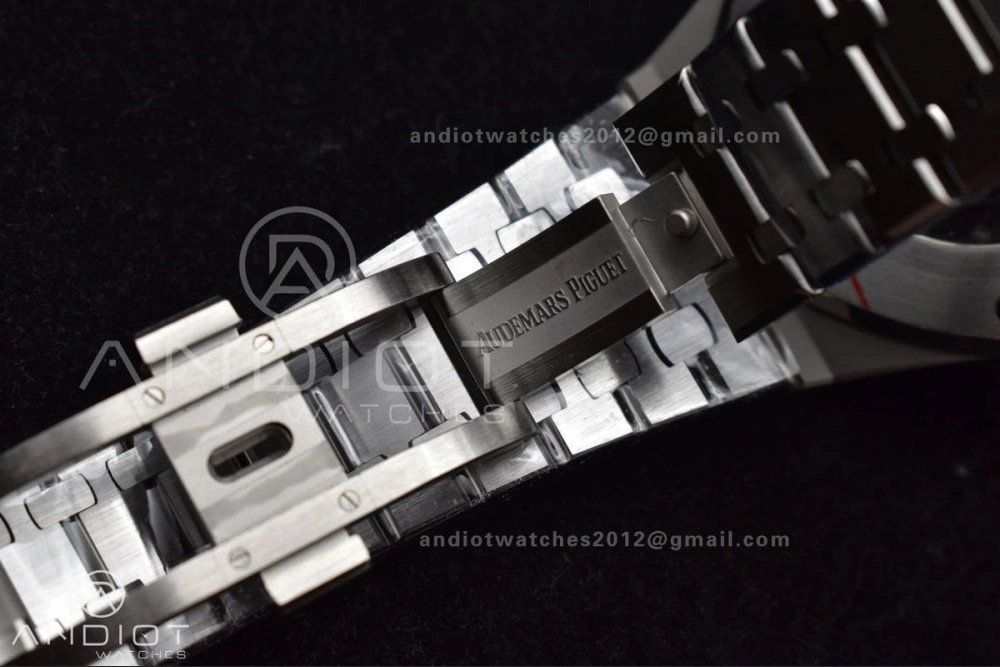Royal Oak 41mm Open worked 15407 SS THBF 1:1 Best Edition on SS Bracelet SA3132