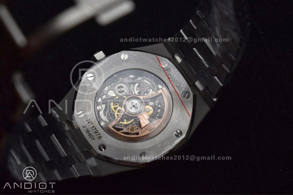Royal Oak 41mm Open worked 15407 SS THBF 1:1 Best Edition on SS Bracelet SA3132
