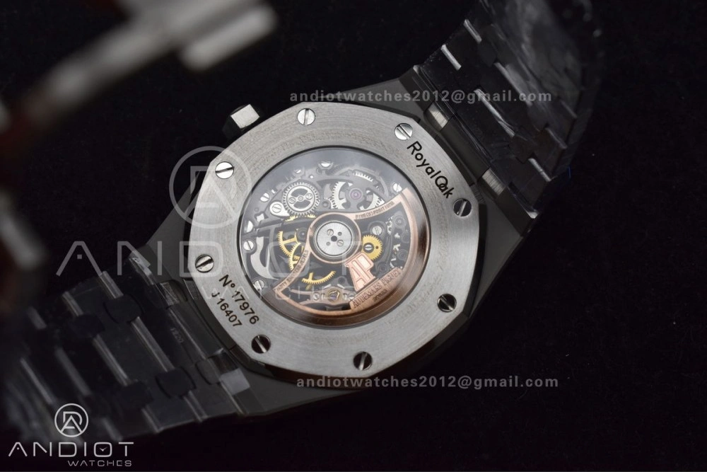 Royal Oak 41mm Open worked 15407 SS THBF 1:1 Best Edition on SS Bracelet SA3132