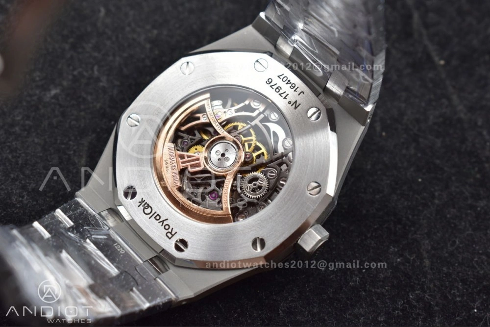 Royal Oak 41mm Open worked 15407 SS THBF 1:1 Best Edition on SS Bracelet SA3132