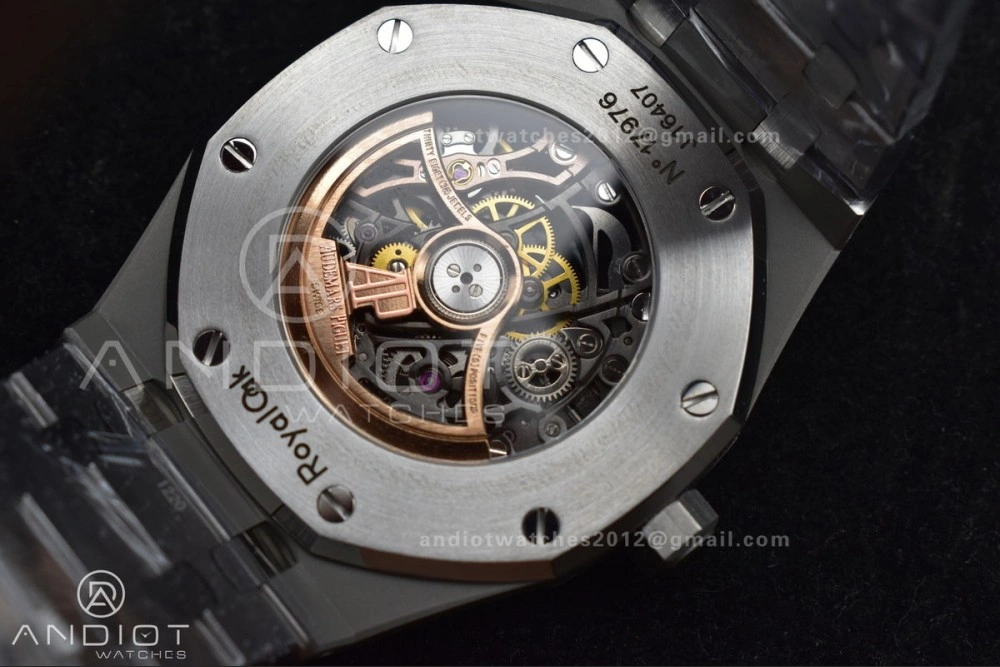 Royal Oak 41mm Open worked 15407 SS THBF 1:1 Best Edition on SS Bracelet SA3132