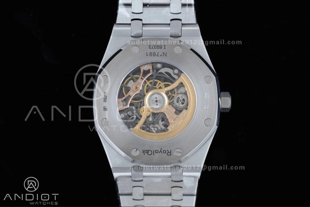 Royal Oak 41mm Openworked 15407 SS Frosted THBF 1:1 Best Edition on SS Bracelet SA3132 V2