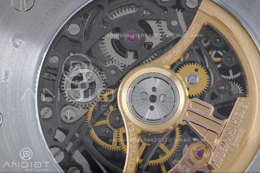 Royal Oak 41mm Openworked 15407 SS Frosted THBF 1:1 Best Edition on SS Bracelet SA3132 V2