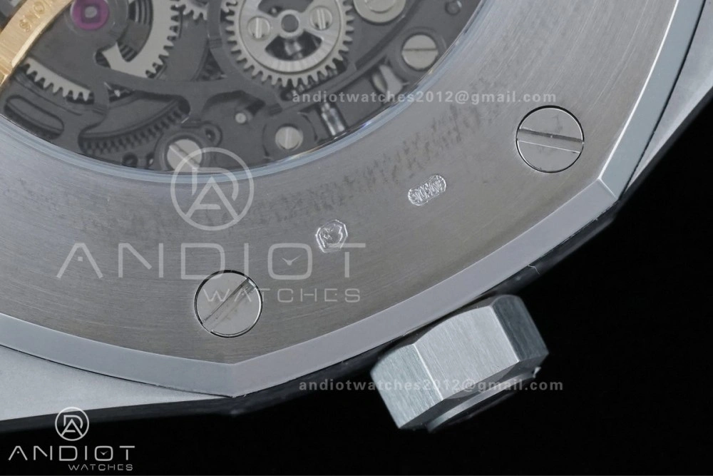 Royal Oak 41mm Openworked 15407 SS Frosted THBF 1:1 Best Edition on SS Bracelet SA3132 V2