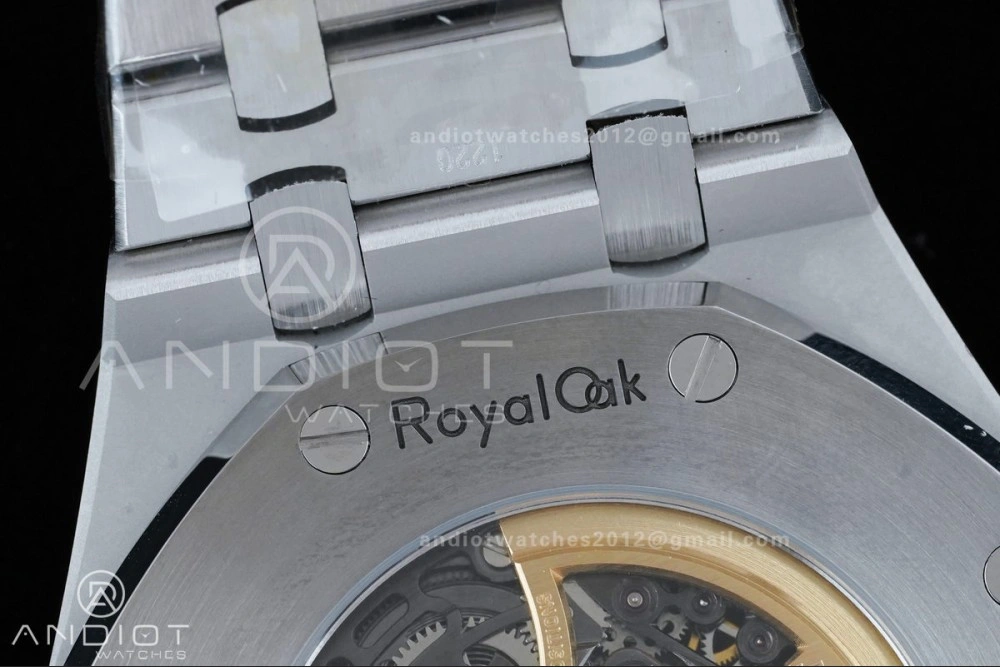Royal Oak 41mm Openworked 15407 SS Frosted THBF 1:1 Best Edition on SS Bracelet SA3132 V2