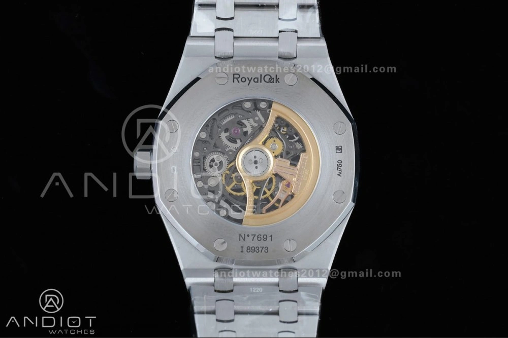 Royal Oak 41mm Openworked 15407 SS Frosted THBF 1:1 Best Edition on SS Bracelet SA3132 V2