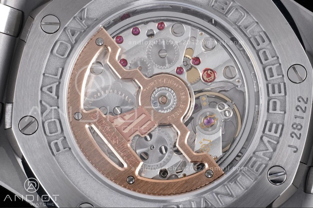 Royal Oak 41mm Perpetual Calendar 26574 SS APSF1:1 Best Edition Iced Blue Dial on SS Bracelet A5134