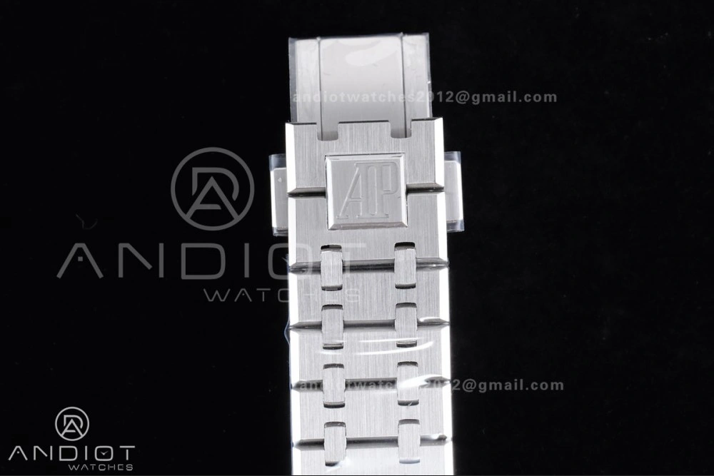 Royal Oak 41mm Perpetual Calendar 26574 SS APSF1:1 Best Edition Iced Blue Dial on SS Bracelet A5134