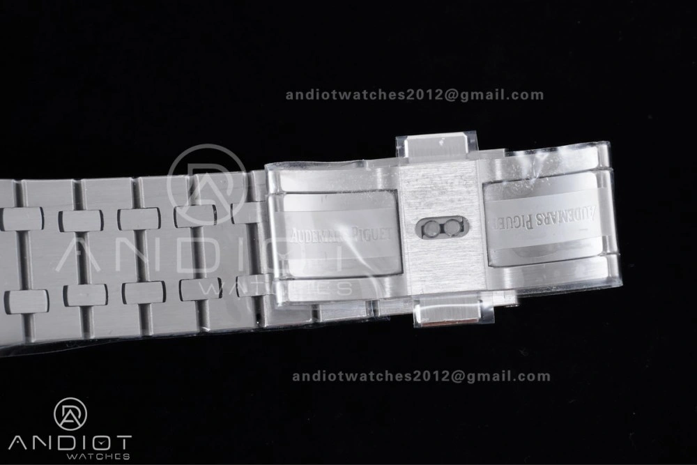 Royal Oak 41mm Perpetual Calendar 26574 SS APSF1:1 Best Edition Iced Blue Dial on SS Bracelet A5134