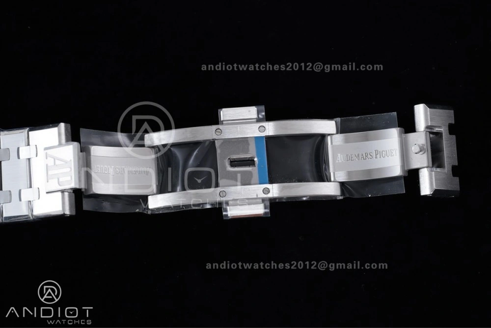 Royal Oak 41mm Perpetual Calendar 26574 SS APSF1:1 Best Edition Iced Blue Dial on SS Bracelet A5134