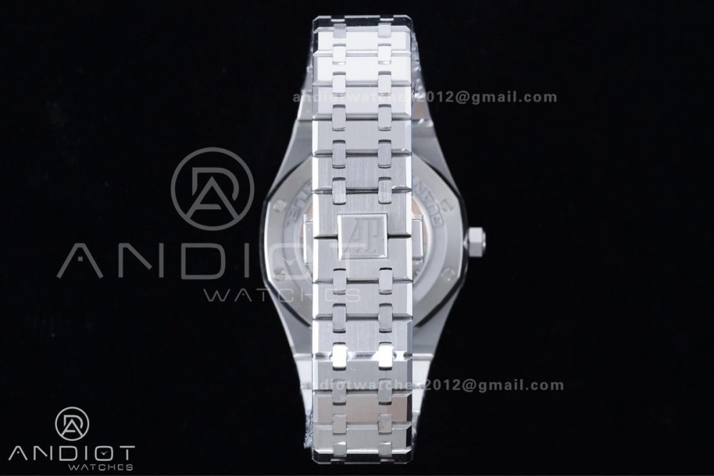 Royal Oak 41mm Perpetual Calendar 26574 SS APSF1:1 Best Edition Iced Blue Dial on SS Bracelet A5134