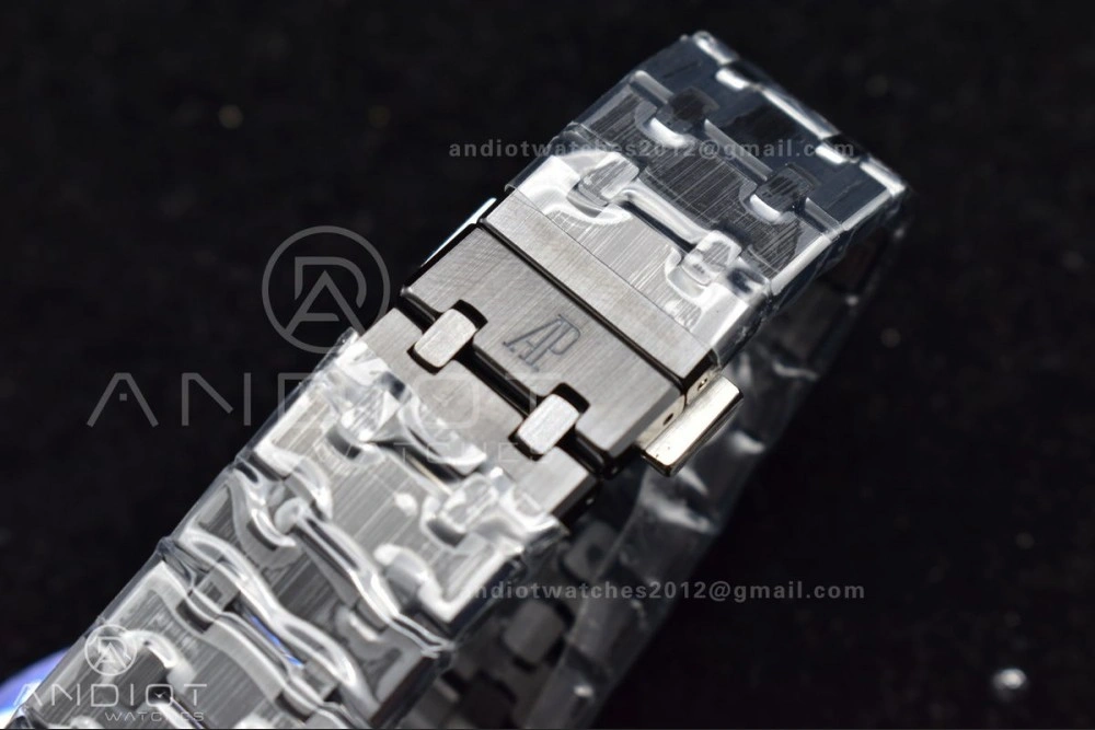 Royal Oak 41mm Perpetual Calendar Black Ceramic APSF1:1 Best Edition Black Dial on Ceramic Bracelet A5134 V2