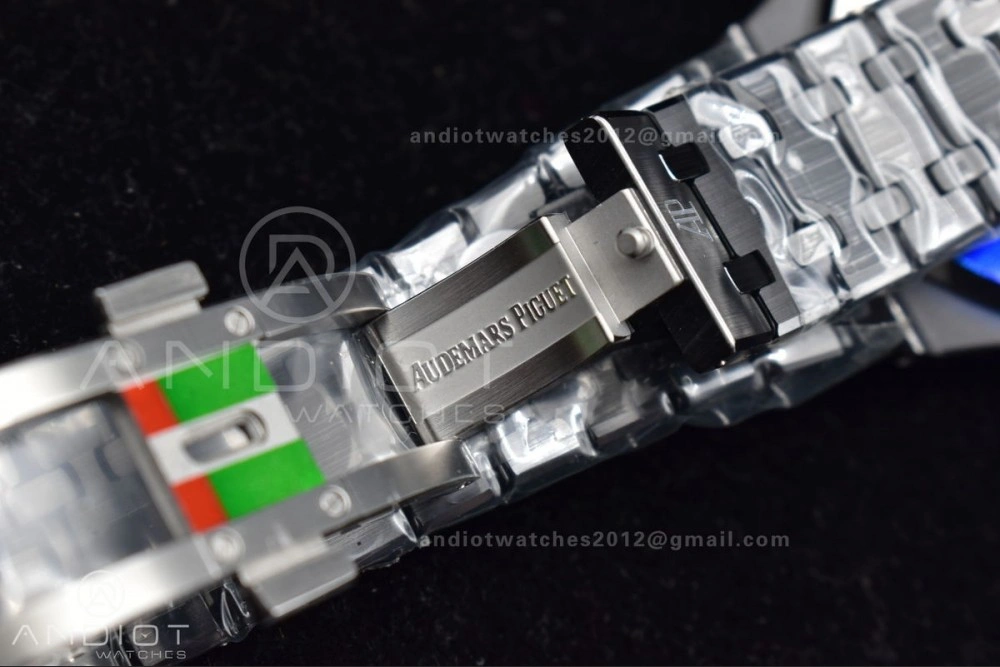 Royal Oak 41mm Perpetual Calendar Black Ceramic APSF1:1 Best Edition Black Dial on Ceramic Bracelet A5134 V2