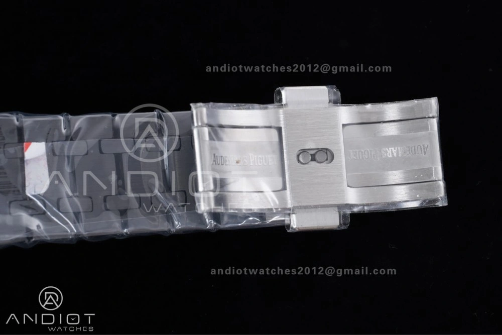 Royal Oak Chrono 26240 Black Ceramic APSF 1:1 Best Edition on Ceramic Bracelet SA4401 Super Clone