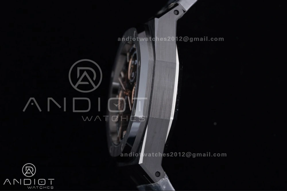 Royal Oak Chrono 26240 Black Ceramic APSF 1:1 Best Edition on Ceramic Bracelet SA4401 Super Clone