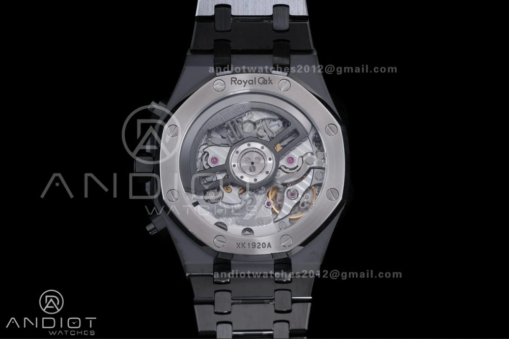 Royal Oak Chrono 26240 Blue Ceramic APSF 1:1 Best Edition on Ceramic Bracelet SA4401 Super Clone