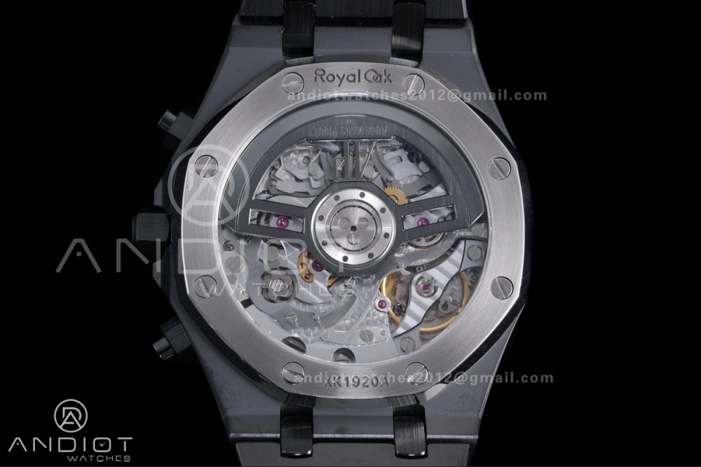 Royal Oak Chrono 26240 Blue Ceramic APSF 1:1 Best Edition on Ceramic Bracelet SA4401 Super Clone