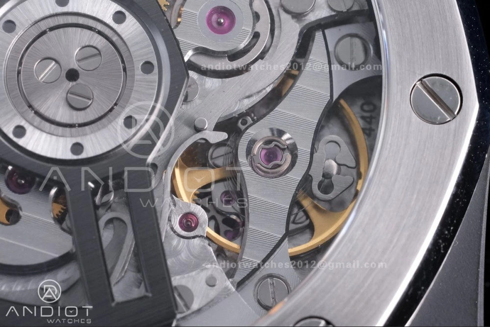 Royal Oak Chrono 26240 Blue Ceramic APSF 1:1 Best Edition on Ceramic Bracelet SA4401 Super Clone