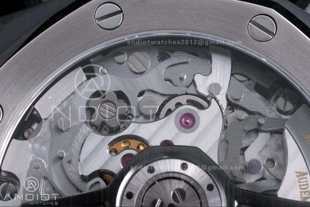 Royal Oak Chrono 26240 Blue Ceramic APSF 1:1 Best Edition on Ceramic Bracelet SA4401 Super Clone