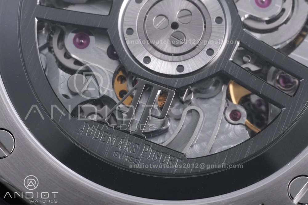 Royal Oak Chrono 26240 Blue Ceramic APSF 1:1 Best Edition on Ceramic Bracelet SA4401 Super Clone