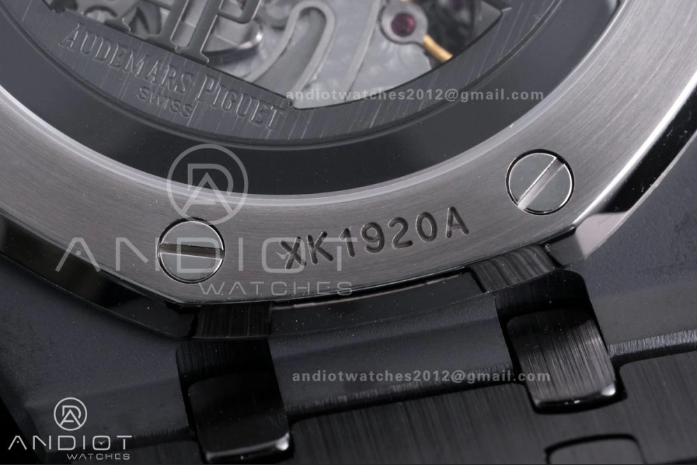 Royal Oak Chrono 26240 Blue Ceramic APSF 1:1 Best Edition on Ceramic Bracelet SA4401 Super Clone