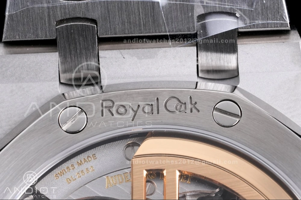 Royal Oak Chrono 26240 Frosted SS APSF 1:1 Best Edition Ice Blue Dial on Bracelet SA4401 Super Clone