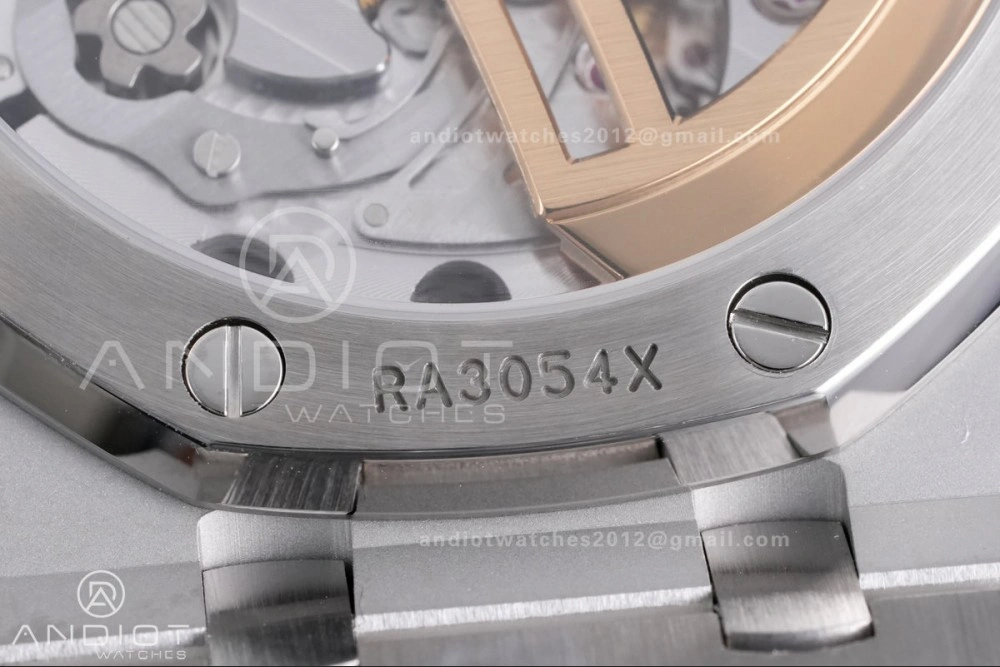 Royal Oak Chrono 26240 Frosted SS APSF 1:1 Best Edition Ice Blue Dial on Bracelet SA4401 Super Clone