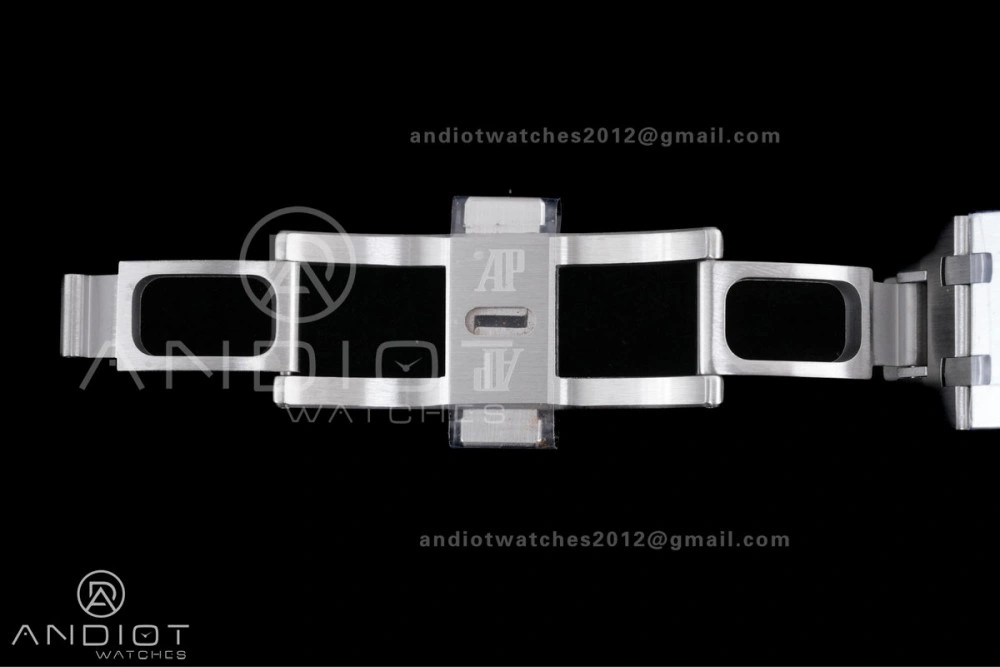 Royal Oak Chrono 26240 Frosted SS APSF 1:1 Best Edition Ice Blue Dial on Bracelet SA4401 Super Clone